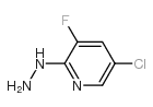 5-氯-3-氟-2-肼基吡啶结构式
