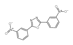 2,5-二(3-硝基苯基)-1,3,4-恶二唑结构式