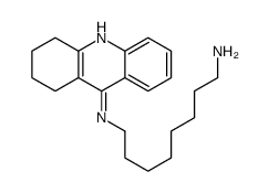N'-(1,2,3,4-tetrahydroacridin-9-yl)octane-1,8-diamine结构式