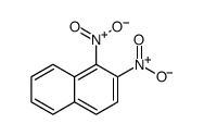 1,2-Dinitronaphthalene结构式