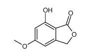 7-hydroxy-5-methoxy-3H-2-benzofuran-1-one结构式