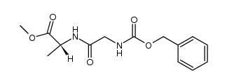 Z-Gly-D-Ala-OMe结构式