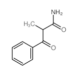 Benzenepropanamide, a-methyl-b-oxo-结构式