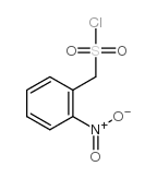 2-硝基-α-甲苯磺酰氯结构式