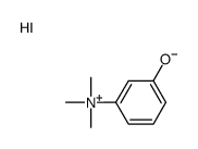 TRIMETHYL(3-HYDROXYPHENYL)AMMONIUMIODIDE结构式