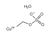 copper(II) ethylsulfate tetrahydrate结构式