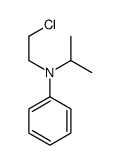N-(2-chloroethyl)-N-propan-2-ylaniline结构式