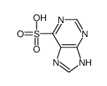 7H-purine-6-sulfonic acid结构式