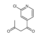 1-(3-CHLORO-4-PYRIDYL)-1,3-BUTANEDIONE结构式