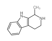 1H-Pyrido[3,4-b]indole,2,3,4,9-tetrahydro-1-methyl-结构式