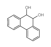 9,10-Phenanthrenediol,9,10-dihydro-结构式