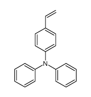 N,N-二苯基-4-乙烯基苯胺结构式