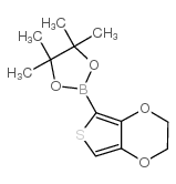 2-(2,3-二氢噻吩并[3,4-b][1,4]二噁英-5-基)-4,4,5,5-四甲基-1,3,2-二噁硼烷结构式
