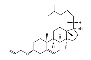 O-allylcholesterol结构式