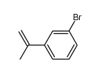 1-bromo-3-(prop-1-en-2-yl)benzene结构式