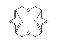 3,11-Dithia-17,18-diazatricyclo[11.3.1.15,9]octadeca-1(17),5,7,9(18),13,15-hexaene结构式