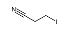 1-Cyano-2-iodo-ethane结构式