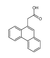 9-Phenanthreneacetic acid结构式