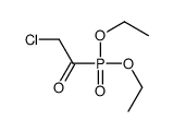 2-chloro-1-diethoxyphosphorylethanone结构式