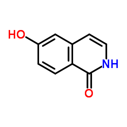 6-羟基异喹啉-1(2H)-酮结构式