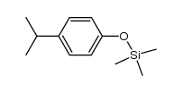 (4-isopropylphenoxy)trimethylsilane结构式