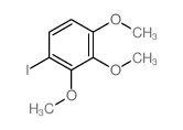 Benzene,1-iodo-2,3,4-trimethoxy-结构式