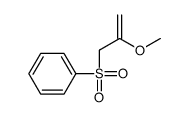 2-methoxyprop-2-enylsulfonylbenzene结构式
