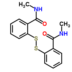 亚二硫基二(苯甲酰甲胺)结构式