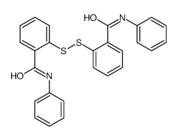 N,N'-Dithiobis(N-phenylbenzamide)结构式