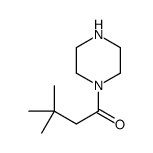 Piperazine, 1-(3,3-dimethyl-1-oxobutyl)- (9CI)结构式