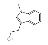 2-(1-甲基-1H-吲哚-3-基)乙醇结构式