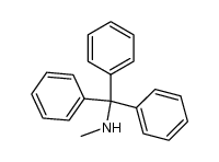 N-(triphenylmethyl)methylamine结构式