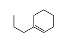 1-propyl-Cyclohexene结构式
