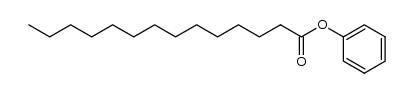 phenyl myristate结构式