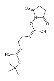 TERT-BUTYL-N-SUCCINIMIDYL N N'-ETHYLENE-结构式