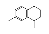 1,7-dimethyl-1,2,3,4-tetrahydronaphthalene结构式
