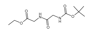 Boc-Gly-Gly-OEt结构式