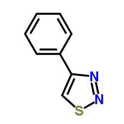 4-苯基-1,2,3-噻重氮结构式