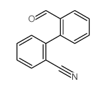 [1,1'-Biphenyl]-2-carbonitrile,2'-formyl-结构式
