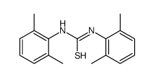 1,3-bis(2,6-dimethylphenyl)thiourea结构式
