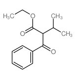Benzenepropanoic acid, a-(1-methylethyl)-b-oxo-, ethyl ester结构式