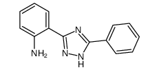 2-(3-Phenyl-1H-1,2,4-triazol-5-yl)aniline结构式