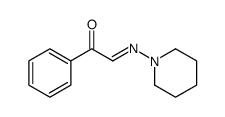 α-(Piperidinoimino)acetophenone结构式