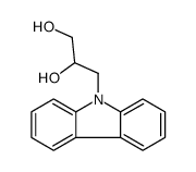 3-carbazol-9-ylpropane-1,2-diol结构式