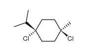 1,4-dichloro-trans-p-menthane结构式