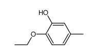 2-ethoxy-5-methylphenol结构式