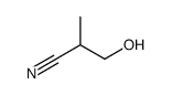 3-hydroxy-2-methylpropiononitrile结构式