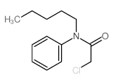 Acetamide,2-chloro-N-pentyl-N-phenyl-结构式
