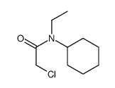 2-Chloro-N-cyclohexyl-N-ethyl-acetamide结构式