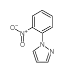1-(2-nitrophenyl)pyrazole结构式